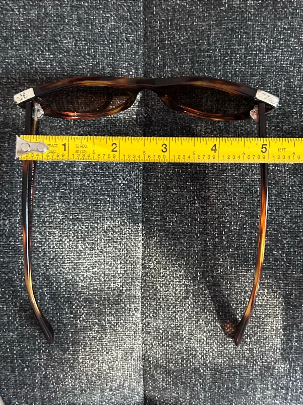 Tortoiseshell Cat-Eye Sunglasses with Silver Accents - Vintage Ralph Lauren